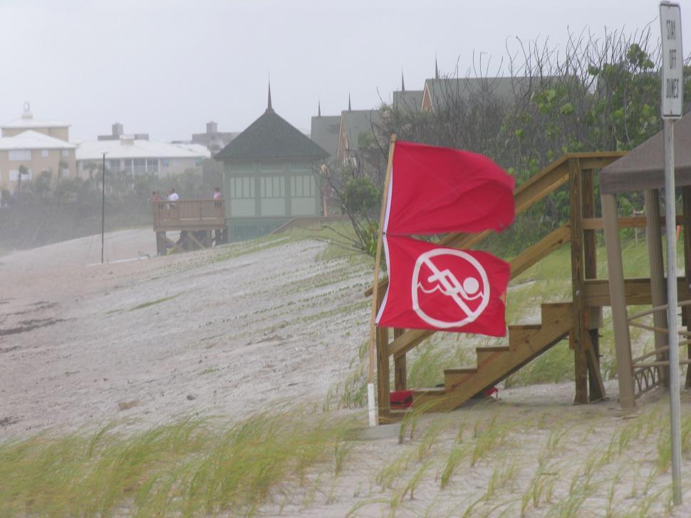 Free Image of Storm Flags 