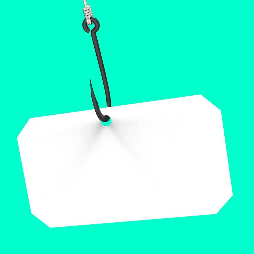 Free Image of Tag On Hook Shows Blank Empty Copy Space Copyspace 