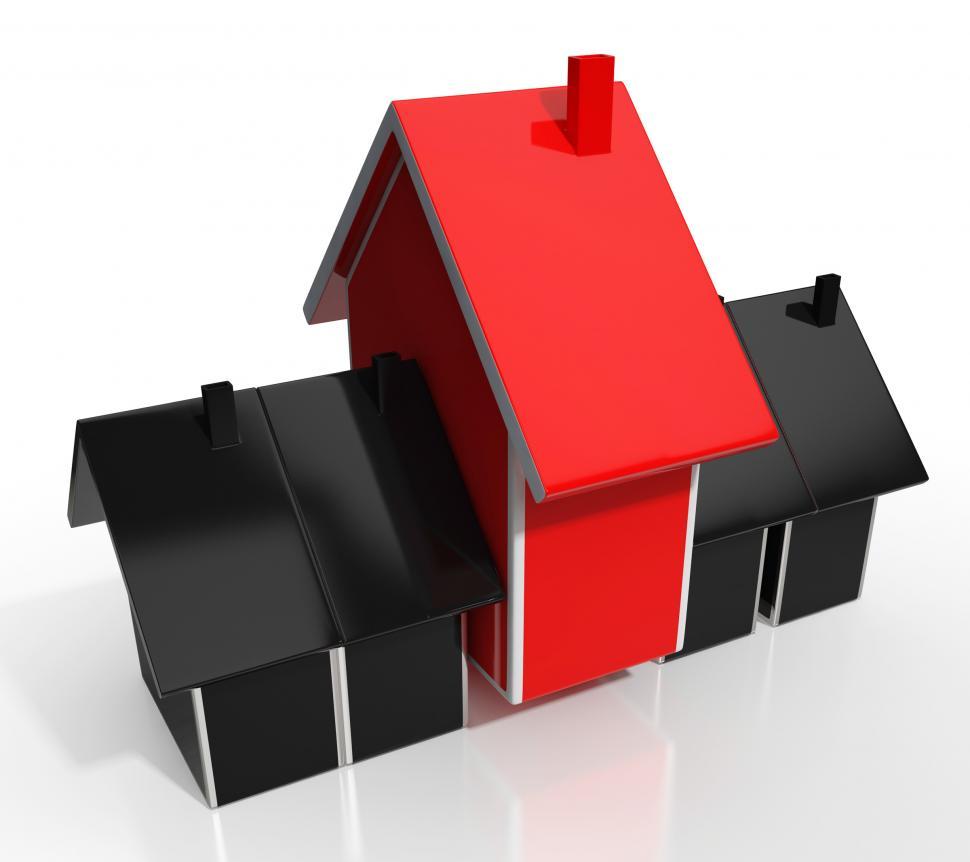 Free Image of House Icon Showing Home For Sale 