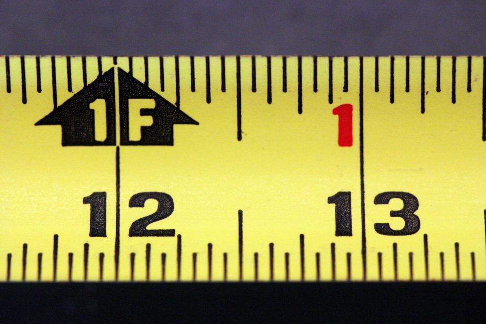 Free Image of Tape measure â€“ one foot 