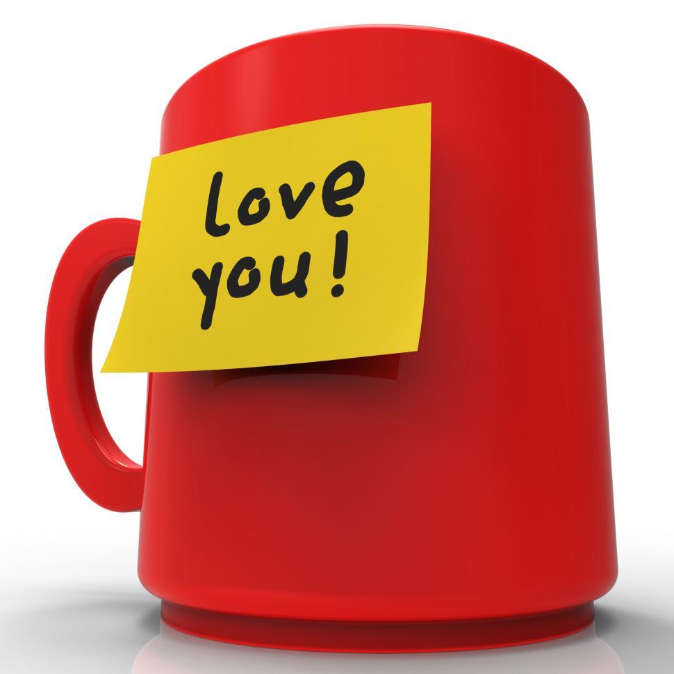 Free Image of Love You Message Represents Compassionate Passion 3d Rendering 