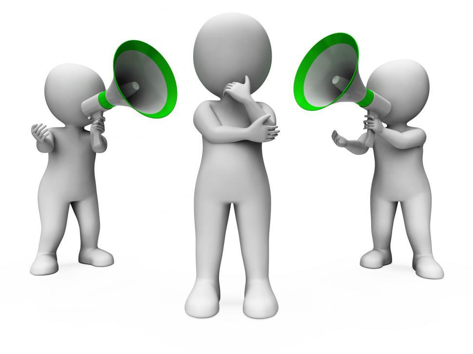 Free Image of Character Thinking Or Confused While Getting Opinions 