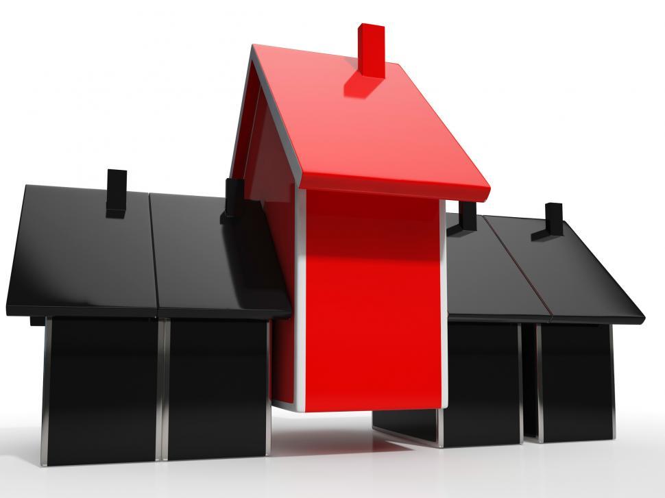 Free Image of House Icon Means Home For Sale 