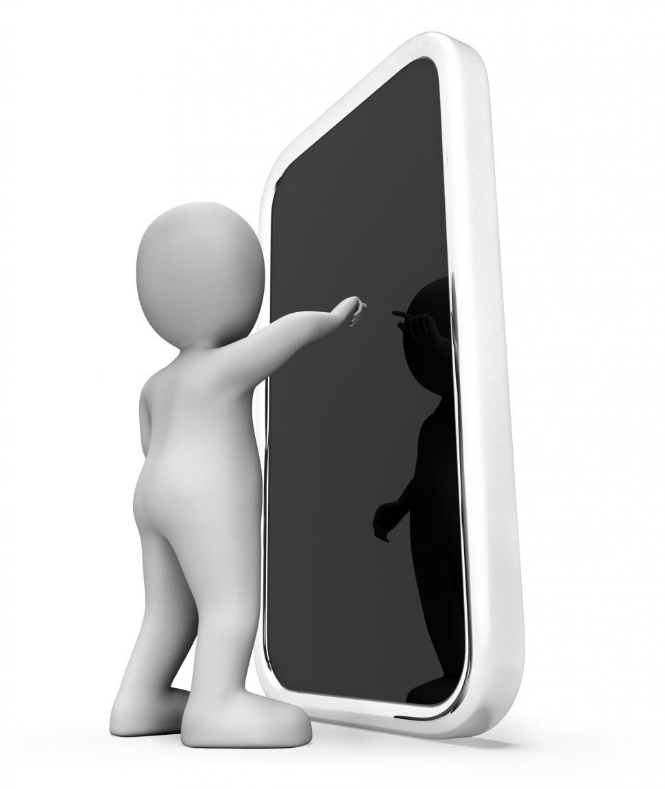 Free Image of Online Character Means World Wide Web And Render 3d Rendering 