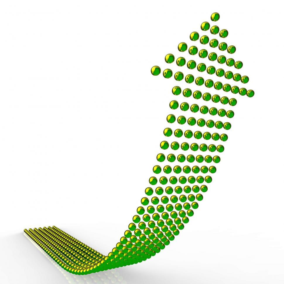 Free Image of Up Arrow Shows Growth And Improvement 