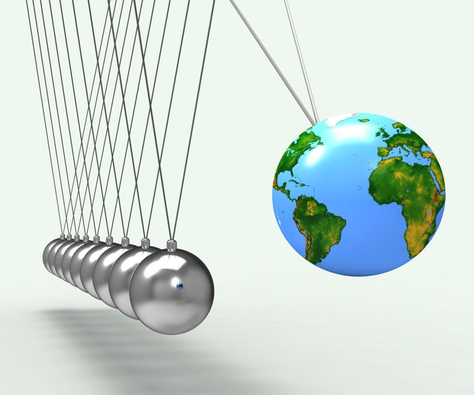Free Image of World Globe Showing Global Worldwide Conservation 