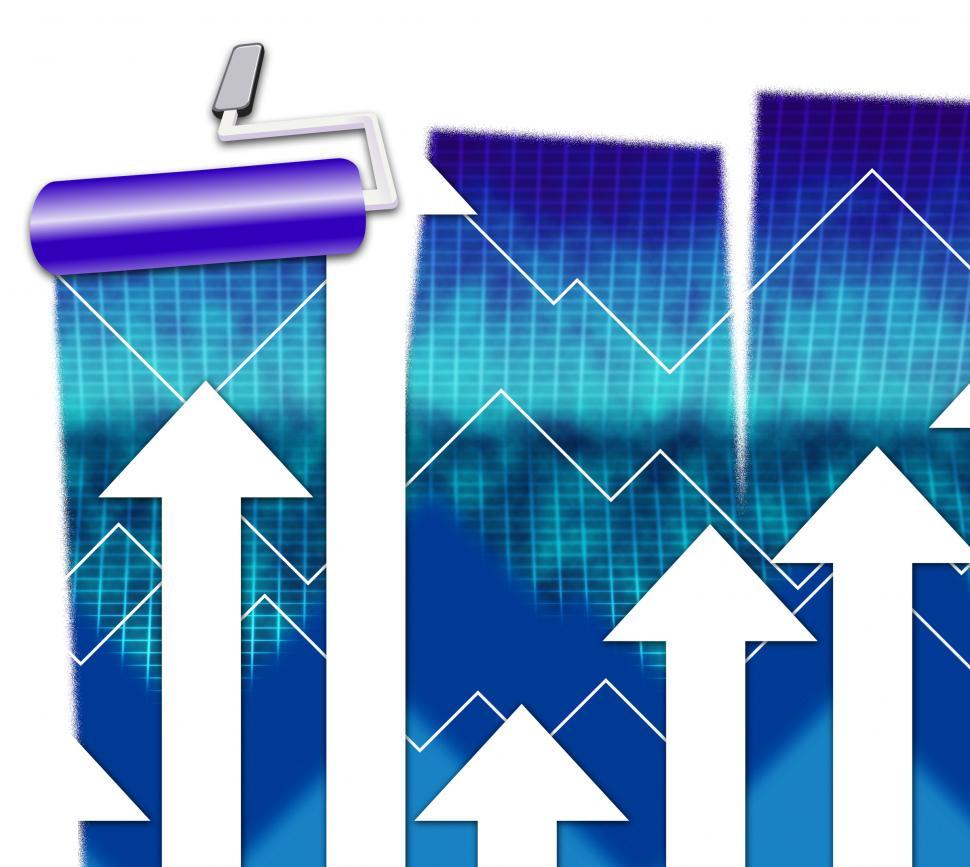 Free Image of Finance Graph Indicates Accounting Forecast And Figures 