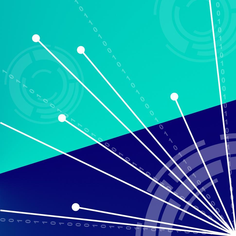 Free Image of Connection Links Background Means Network Links Or Connections 