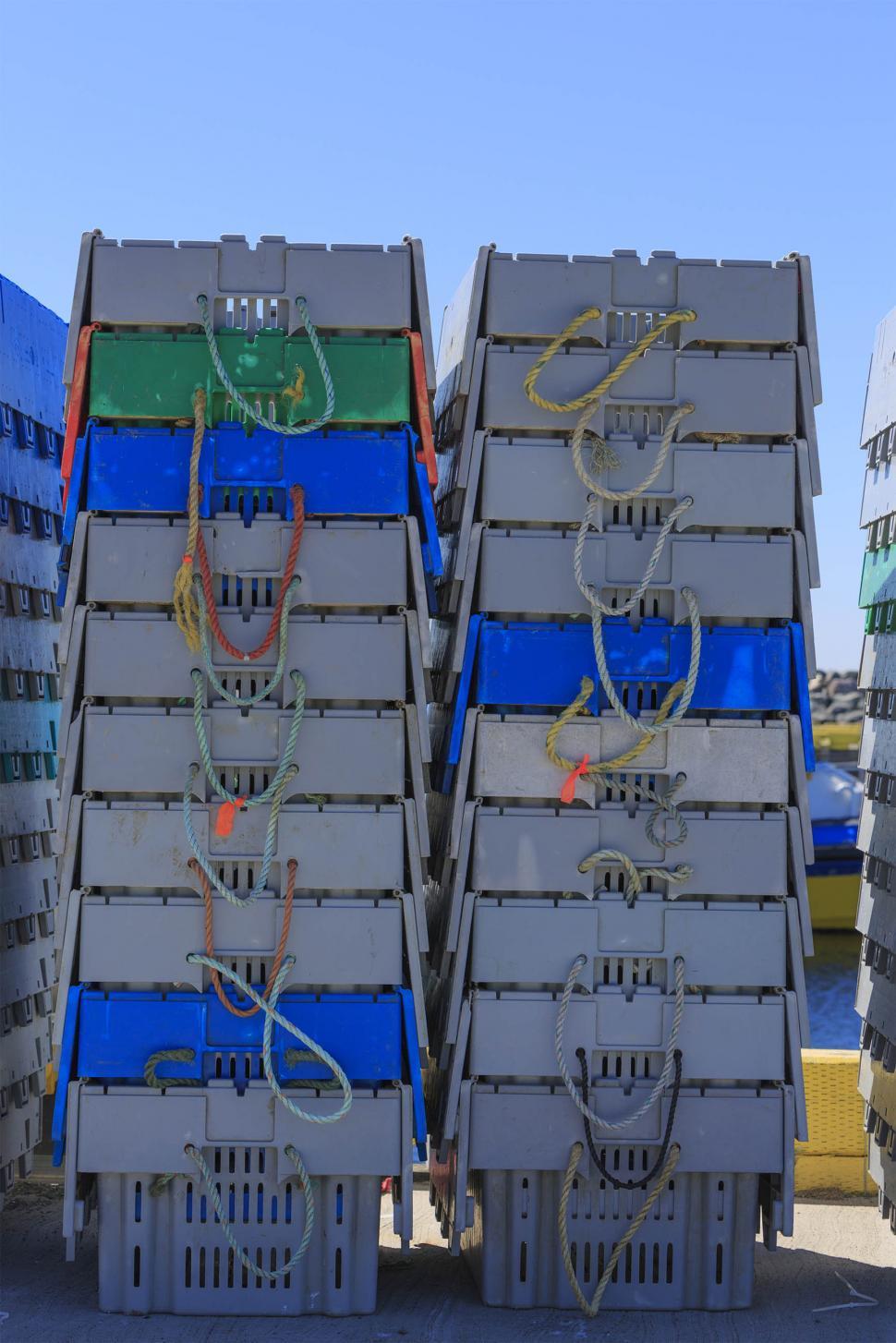 Free Image of Lobster storage boxes 