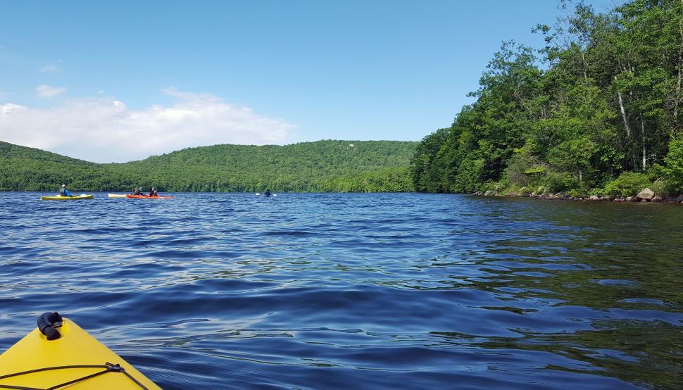 Free Image of Blue Skies Over Monksville Reservoir 
