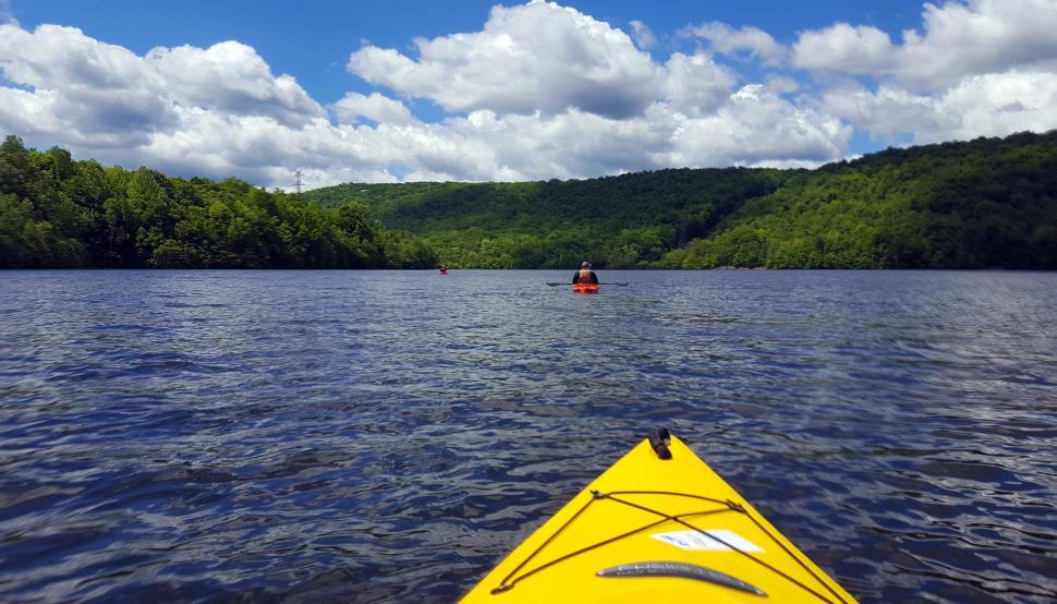 Free Image of Kayakers On Monksville Reservoir 