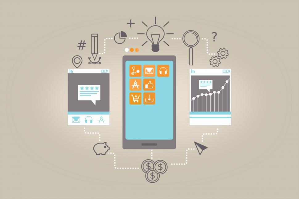 Free Image of App Monetization - How to Monetize Apps Concept 