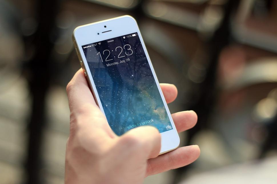 Free Image of Person Holding Iphone in Hand 