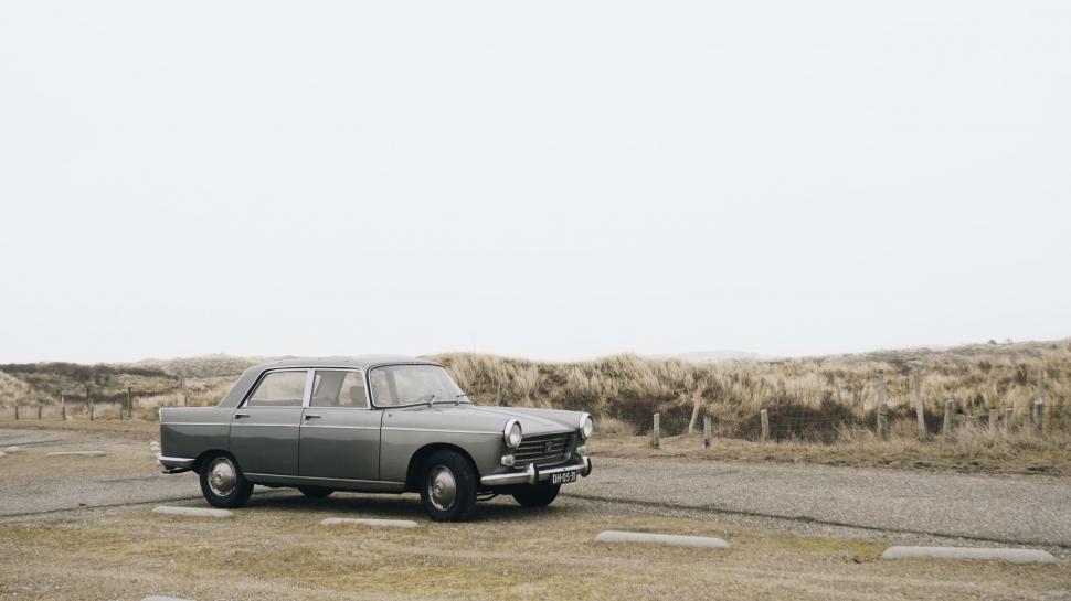 Free Image of Car Parked on Side of Road 