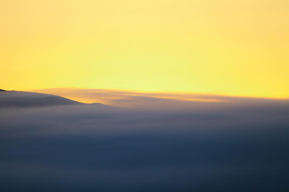 Free Image of Plane Soaring Above Clouds 