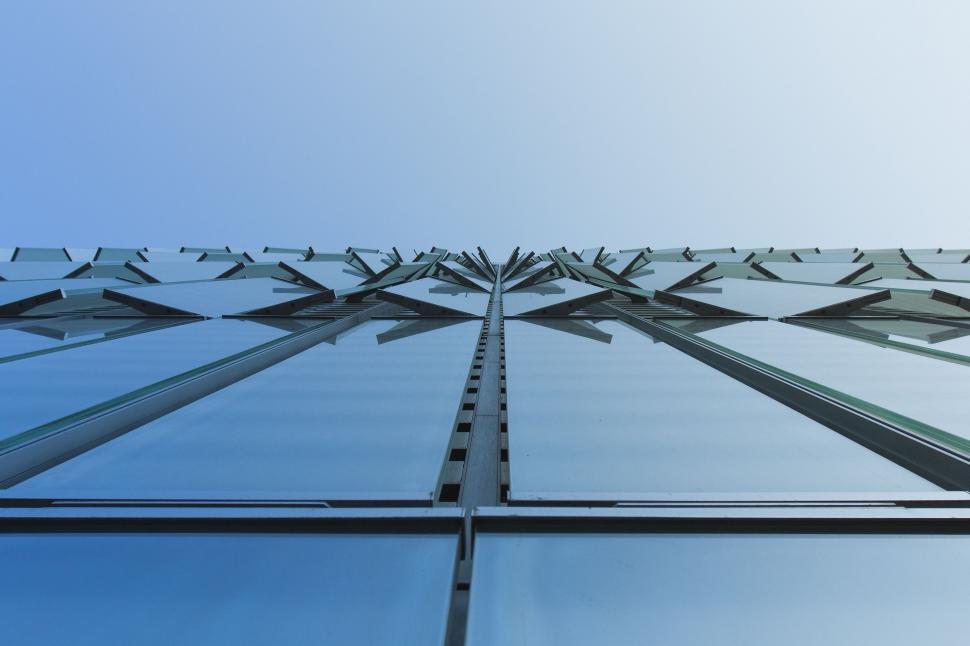 Free Image of Towering Building With Numerous Windows 