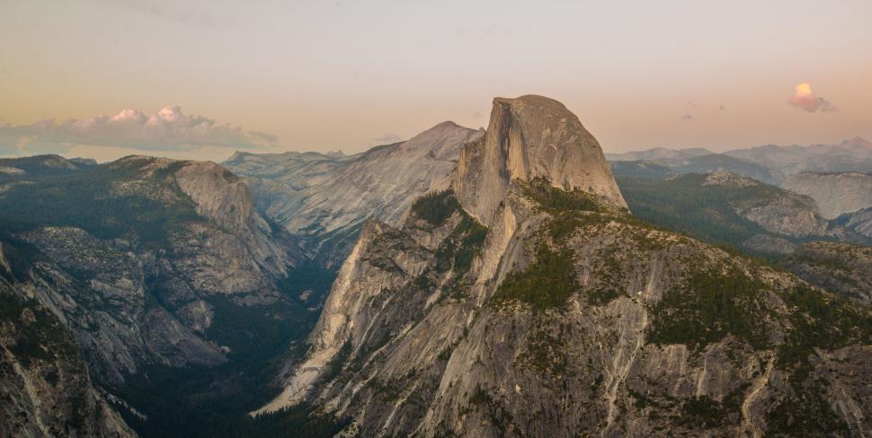 Free Image of View of a Mountain Range From the Top of a Mountain 