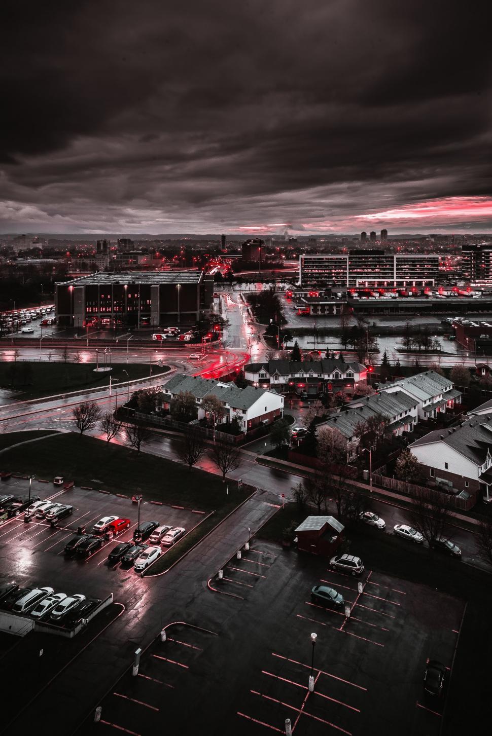 Free Image of Urban Parking Lot 