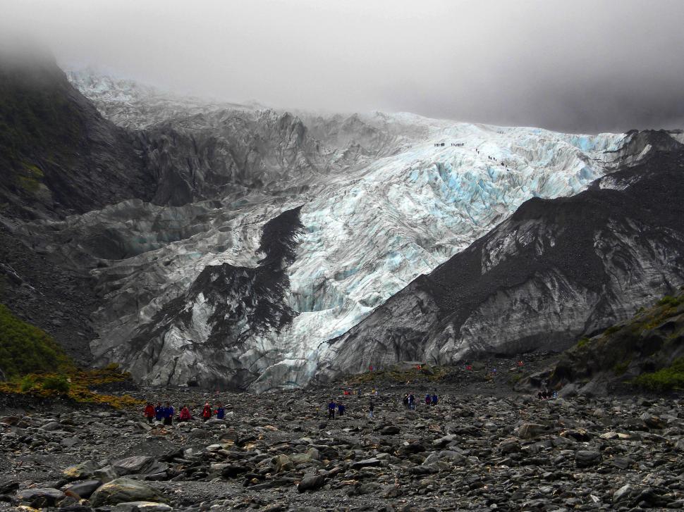 Free Image of Snow-Covered Mountain in Mountain Range 