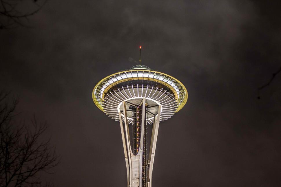 Free Image of Tall Tower With Clock on Top 