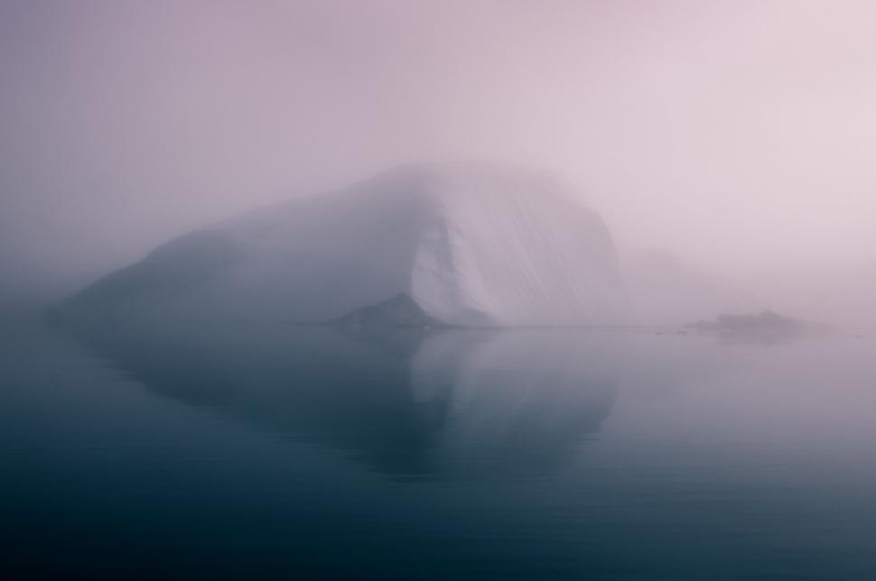 Free Image of Blurry Suitcase in Fog 