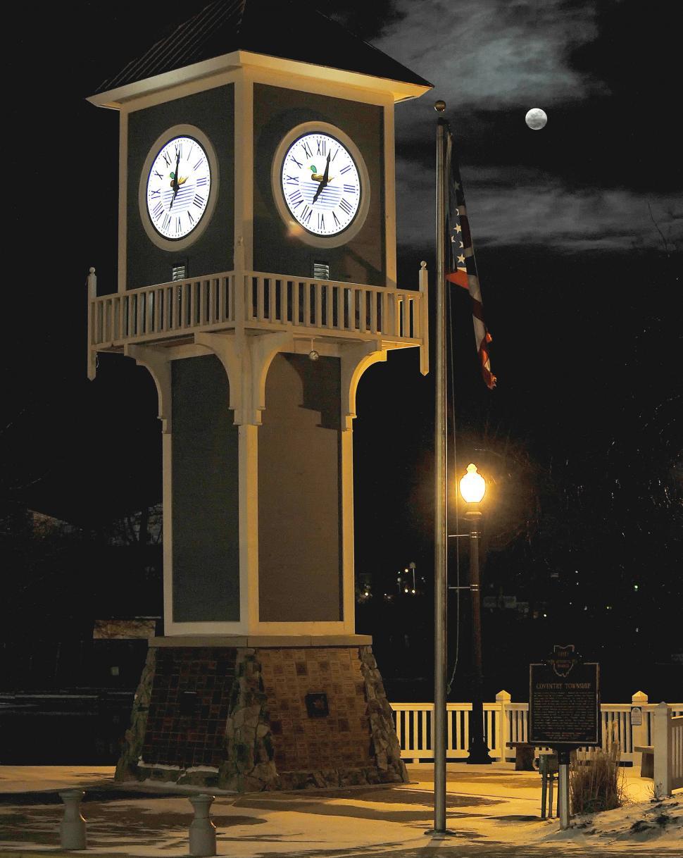 Free Image of 7:03 PM 