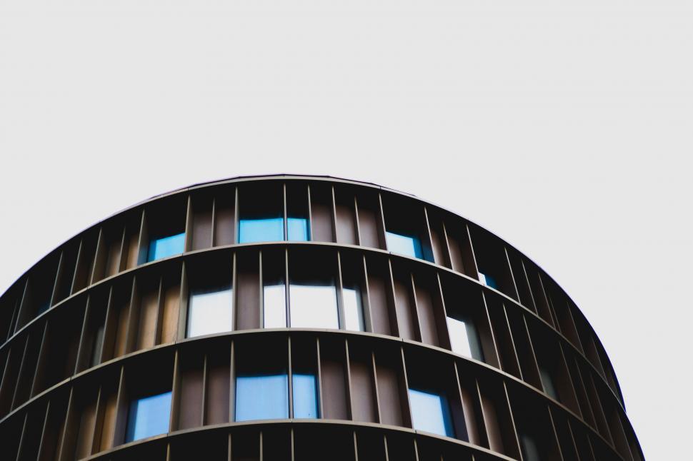 Free Image of Towering Building With Clock 