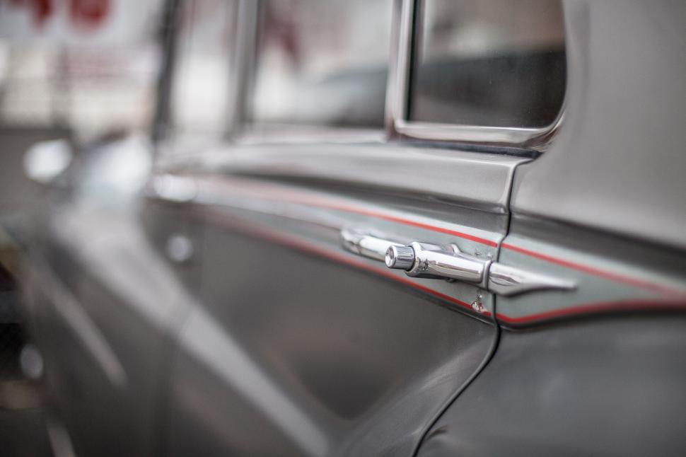 Free Image of Row of Parked Cars Sitting Next to Each Other 