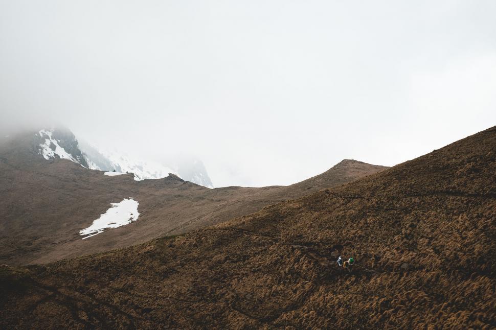 Free Image of Majestic Snow Covered Mountain 