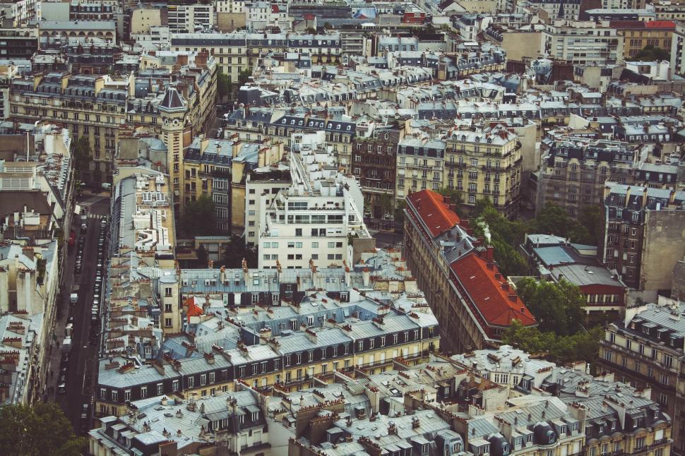 Free Image of Aerial View of City With Tall Buildings 