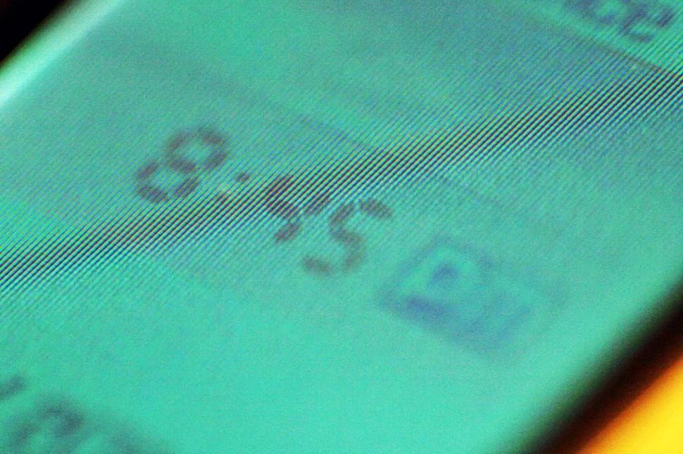 Free Image of Close Up of Cell Phone Displaying Numbers 