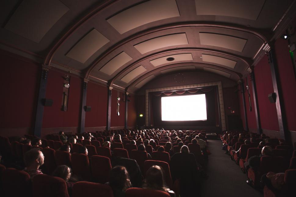 Free Image of Theaters After Hours: Movie Watching in an Empty Cinema 