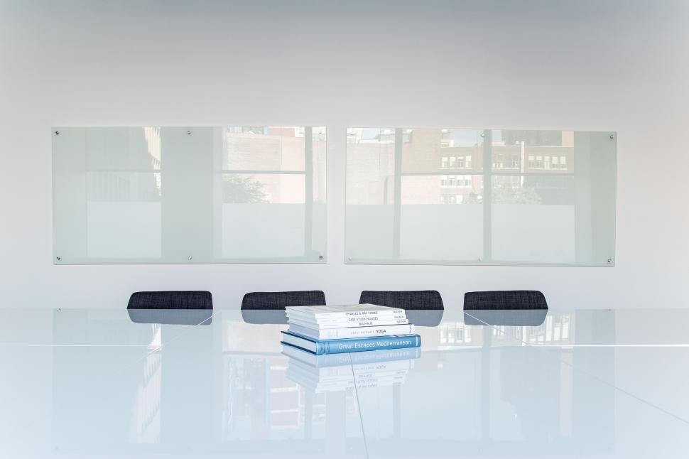 Free Image of Stack of Books on Table 