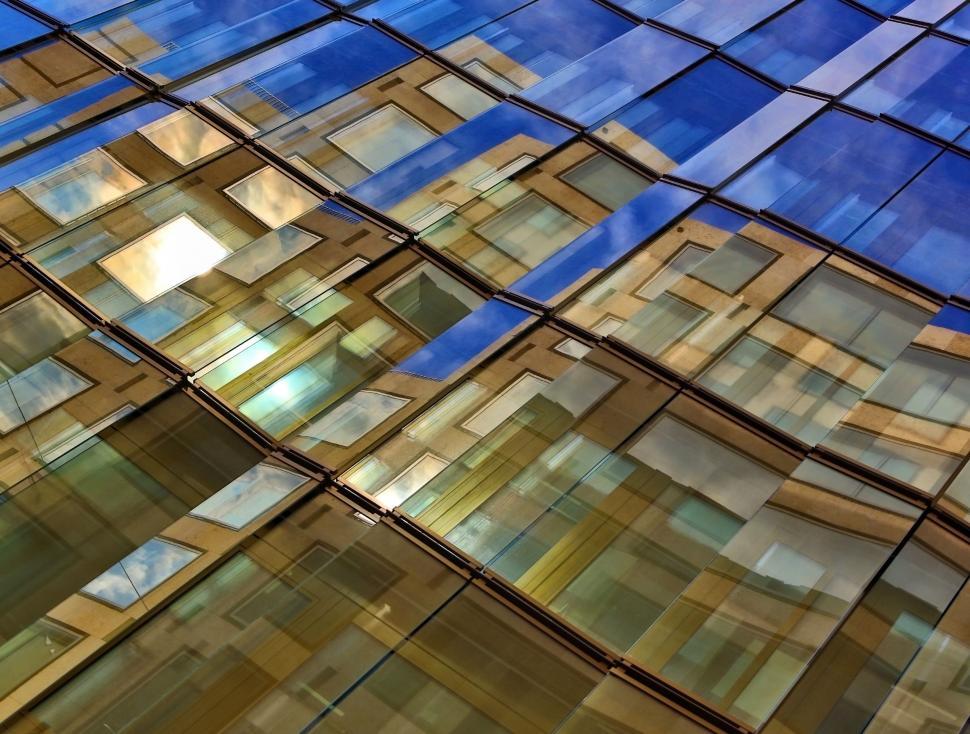 Free Image of Close Up of Building With Many Windows 