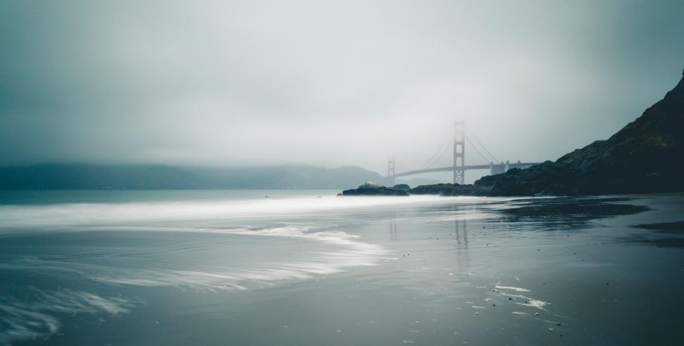 Free Image of Bridge in the Distance 