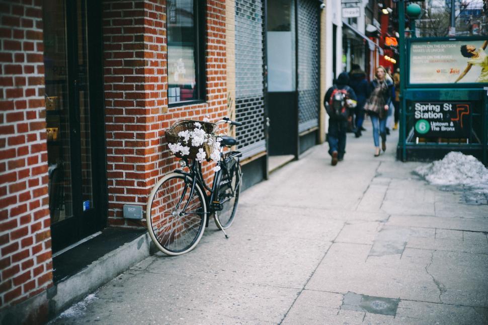 Free Image of Bicycle Parked by Building 