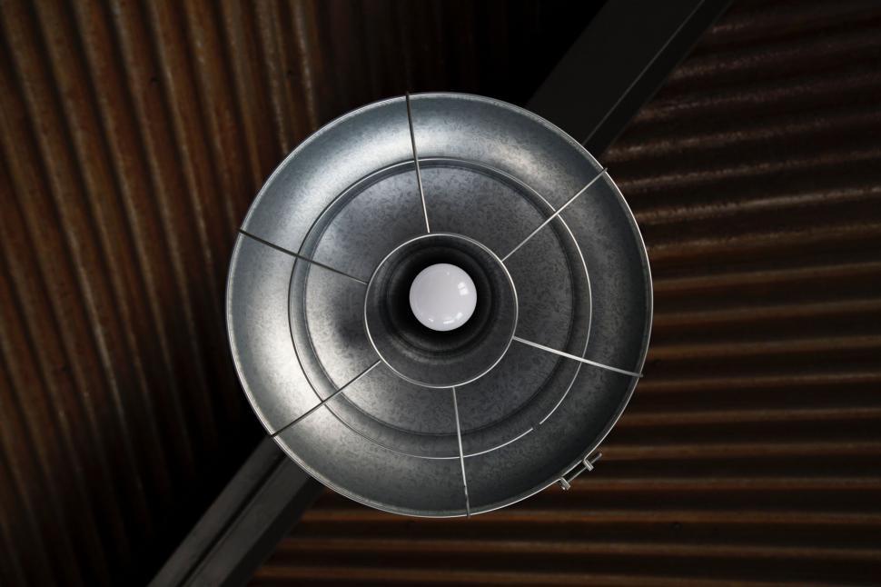 Free Image of Close Up of Metal Object on Wall 