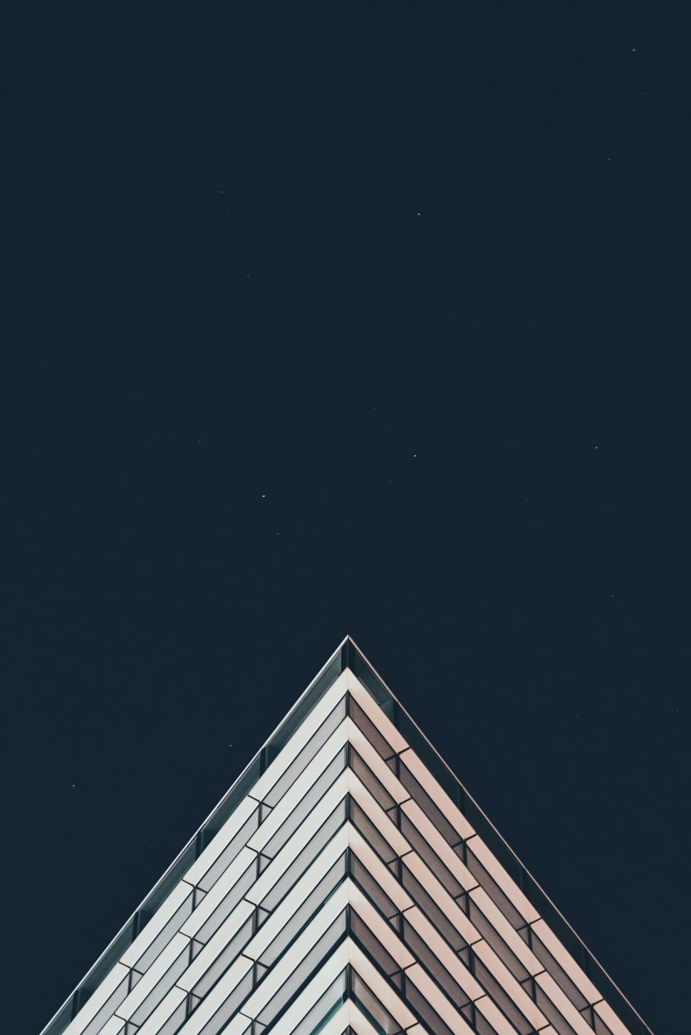 Free Image of Tall Building Against Sky Background 