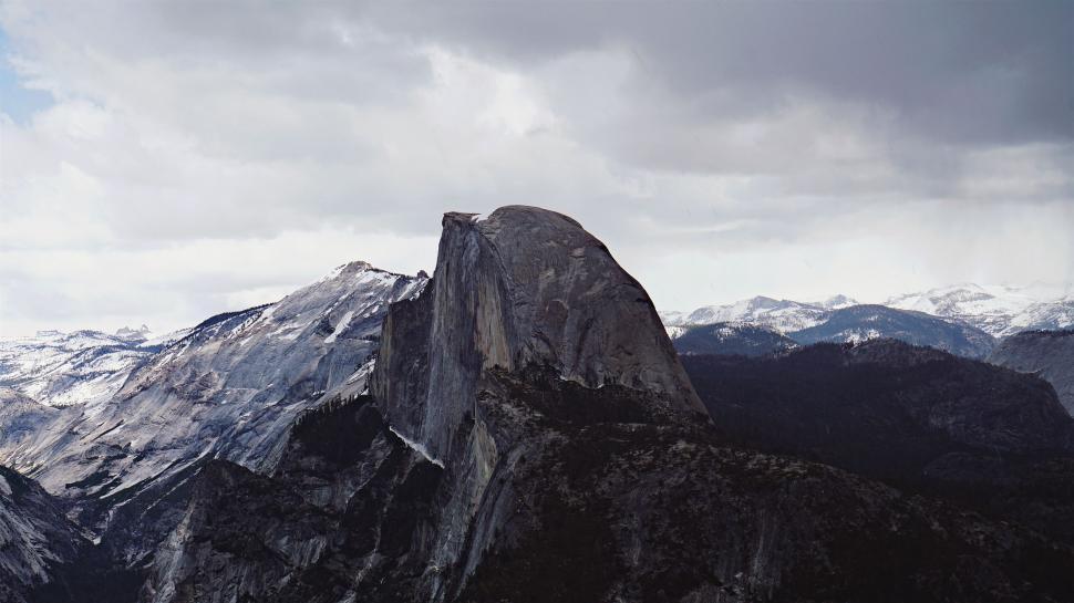 Free Image of Majestic Mountain Reaching Towards the Sky 