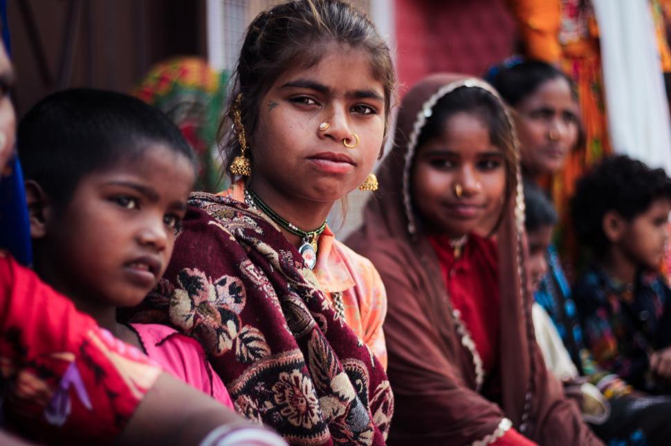 Free Image of Group of Women Sitting Together 