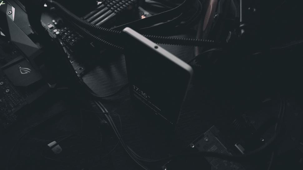 Free Image of Monochrome Keyboard Layout 