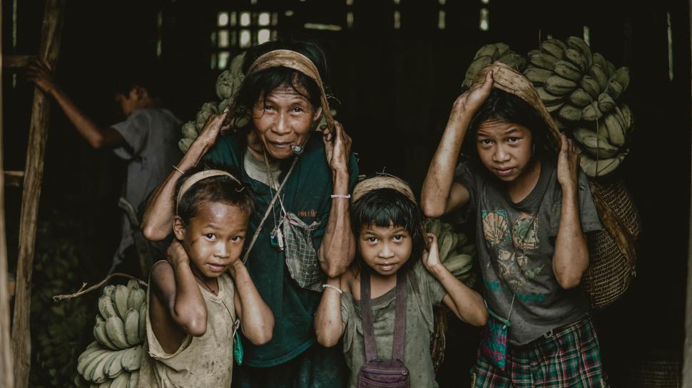 Free Image of Group of People Standing Together 