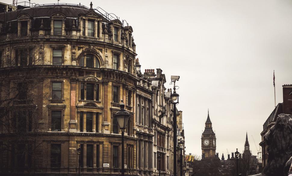 Free Image of Majestic Building With Clock Tower 