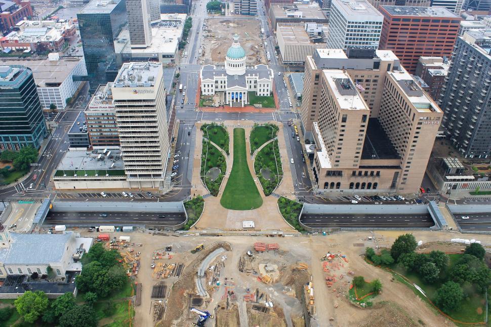 Free Image of Aerial View of a City With Tall Buildings 