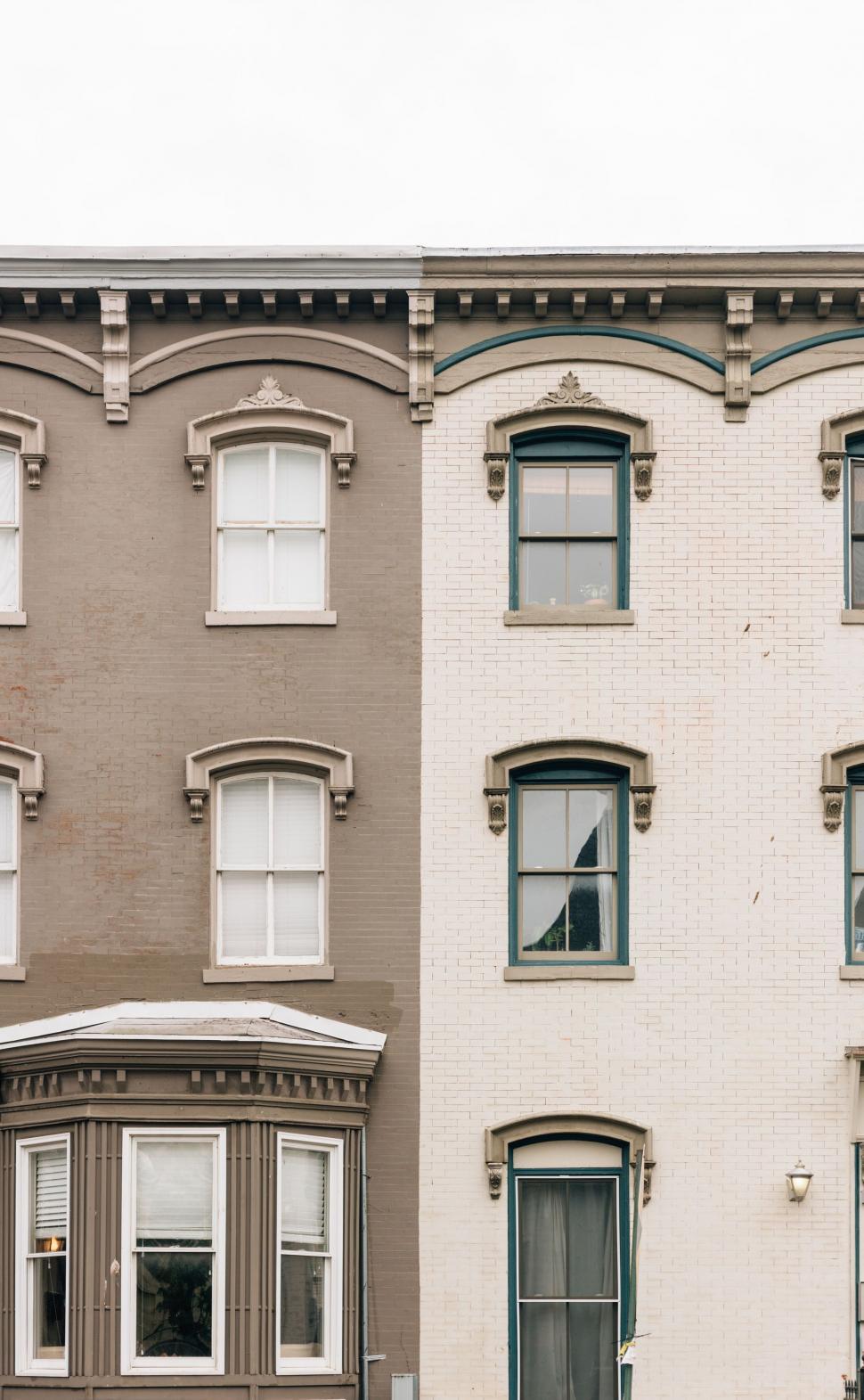 Free Image of Two Adjacent Buildings in Urban Setting 