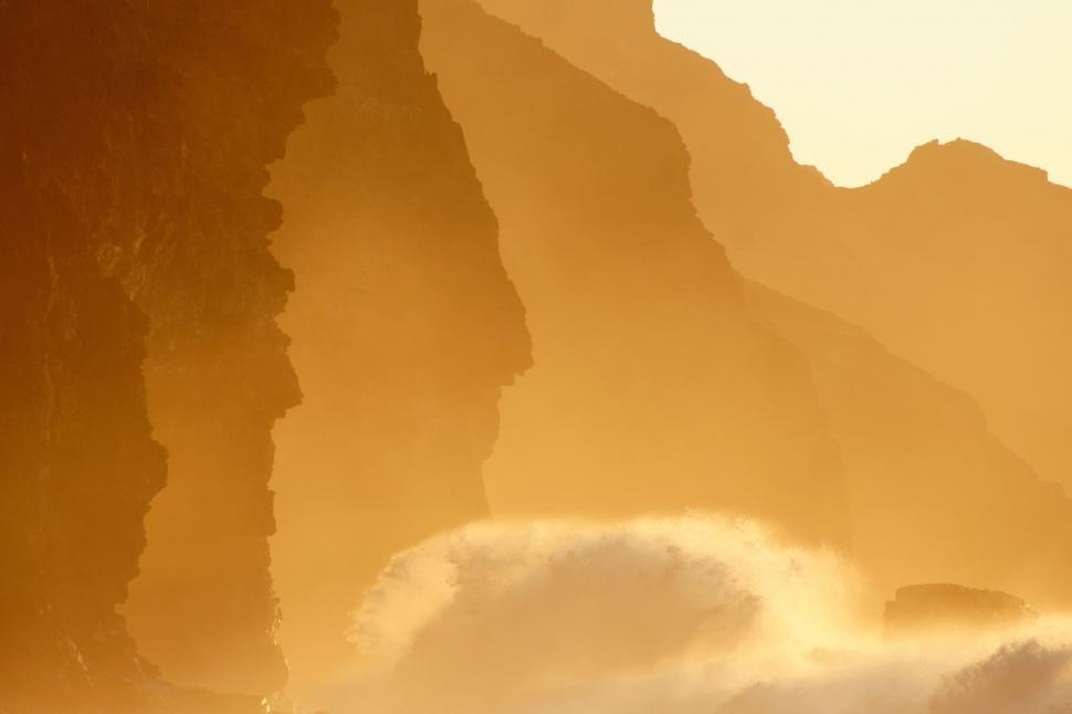 Free Image of Man Riding Surfboard on Top of Wave 