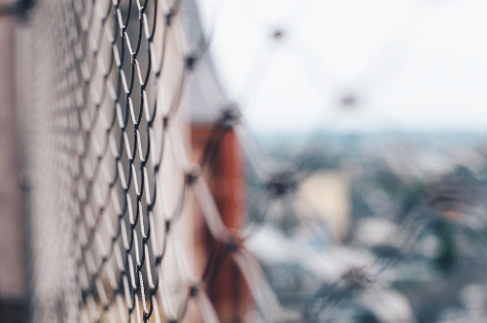 Free Image of Close Up of a Chain Link Fence 