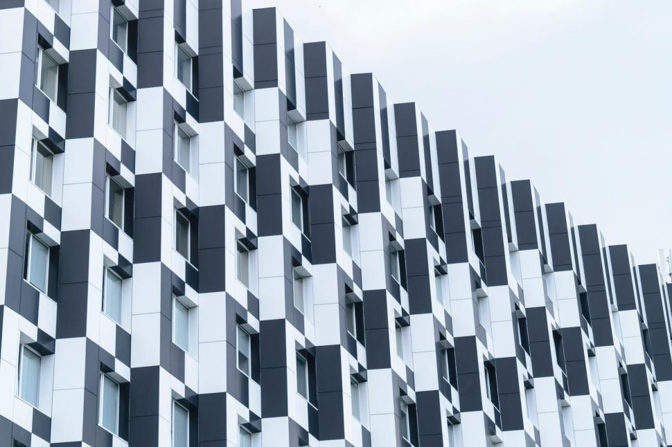Free Image of Building With Many Windows 