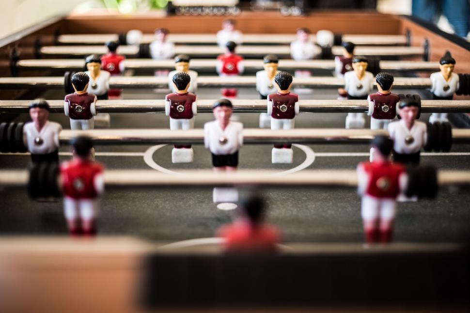 Free Image of Group of Toy Figurines on Table 