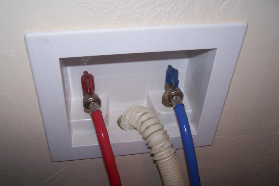 Free Image of Washer Hookup 